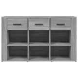 Sideboard Grey Sonoma 100x30x59.5 cm Engineered Wood 821010