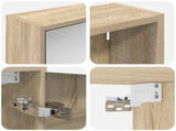 Bathroom Cabinet Set 3 pcs 116 x 16 x 62.5 cm Engineered wood 3403810