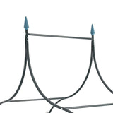 Garden Arch Spike Design Climbing Plants Dark Green 40777