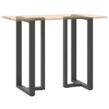 Bar Table Legs T-Shaped 2 pcs Anthracite 60x35x cm Steel 4013106