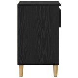 Shoe Cabinet Black Oak 102 x 36 x 60 cm Engineered Wood 881035