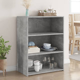 Sideboard Concrete Grey 70x41x93 cm Engineered Wood 846372