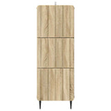 Drawer Cabinet Sonoma Oak 33 x 34.5 x 92 cm Engineered Wood 894387