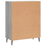 Sideboard Grey Sonoma 69.5x34x90 cm Engineered Wood 827938
