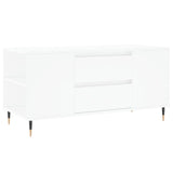 Coffee Table White 102x44.5x50 cm Engineered Wood 830988