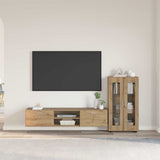 TV Cabinet Set FLORIN 3 pcs Artisan Oak Engineered Wood 3397943