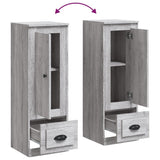 Highboard Grey Sonoma 36x35.5x103.5 cm Engineered Wood 816310