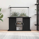 Aquarium Stand Black Oak 101x41x58 cm Engineered Wood 862153