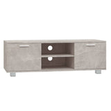 TV Cabinet Concrete Grey 120x40.5x35 cm Engineered Wood 342618