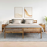 Bedside Cabinets 2 pcs with 2 Drawers Old Wood 40x36x50 cm 858800