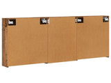 Bathroom Cabinet Set 3 pcs 140 x 14.5 x 70 cm Engineered wood 3403782