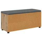 Hall Bench Artisan Oak 100 x 38 x 46 cm 891519