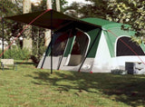 Camping Tent Cabin 5-Person Green Waterproof 94752