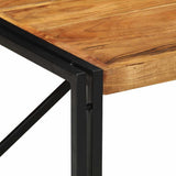 Coffee Table 80x80x35 cm Solid Wood Acacia 4016672