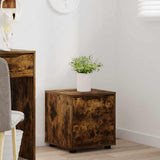 Bathroom Cabinet Smoked Oak 40.5 x 40 x 44 cm Engineered Wood 888952