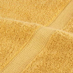 12 Piece Premium Towel Set SOLUND Gold 600 gsm 137576