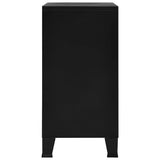 Industrial Storage Chest Black 75x40x80 cm Steel 145358