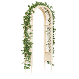 Rose Arch with Spikes White 97 x 43 x 218 cm PP 42041737