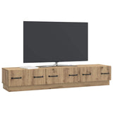 TV Cabinet Artisan Oak 147 x 34.5 x 27 cm Engineered Wood 895404