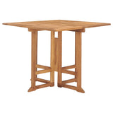 Outdoor Dining Set Natural teak Teak wood Medium Foldable 3059981