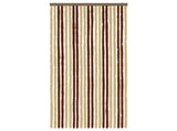 Insect Curtain Chenille Brown and Beige 90 x 200 cm 100% PP 42034447