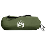 Tunnel Tent Olive Green 410 x 175 x 105 cm Polyester and Steel 42029024