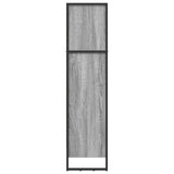 Book Cabinet Grey Sonoma 80 x 30 x 121 cm Engineered Wood 886417