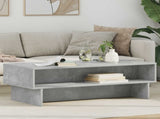 Coffee Table Concrete Grey 100 x 46 x 35 cm Engineered Wood 8000239