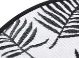 Outdoor Carpet ARAKIL White and Black 200 cm PP 368472