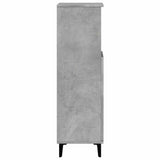 Bathroom Cabinet Concrete Grey 30x30x100 cm Engineered Wood 857110