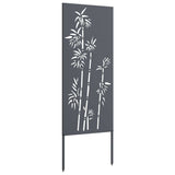 Garden Privacy Screen Anthracite 50 x 140 cm Cold-rolled steel 876296