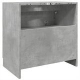 Sink Cabinet Concrete Grey 59x37x59 cm Engineered Wood 848111