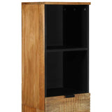 Bathroom Cabinet Brown 38x33x160 cm Solid Wood Mango 4017742