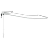 Awning Frame Retractable White 4 x 2 m Powder-coated Steel 42002534