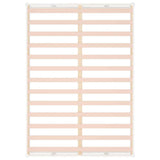 Bed Frame without Mattress White 120x200 cm Solid Wood 820792