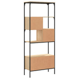 Bookcase 5-Tier Sonoma Oak 76x33x188.5 cm Engineered Wood 839004