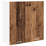 Hanging Cabinet Old Wood 80 x 31 x 80 cm Engineered Wood 884288