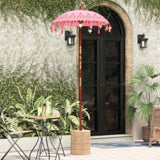 Balinese Parasol Pink 125 x 125 x 260 cm Cotton and Wood 42006468