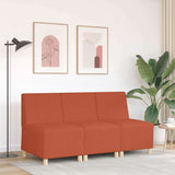 Modular Sofa Unit Armless Orange 55 x 74 x 82 cm 4108502