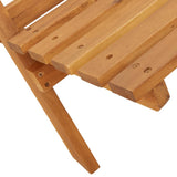 Folding Chairs 6 pcs Beige Solid Wood Acacia 3214635