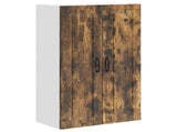 Wall Cabinet PORTO Smoked Oak 60 x 31 x 100 cm Engineered Wood 885490