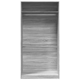 Wardrobe Grey Sonoma 100x50x200 cm Engineered Wood 3307806