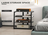HiFi Stand, with Four Storage Shelves - Dark Grey T3398P377904