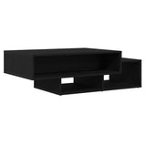 Coffee Table Black Oak 105x55x32 cm Engineered Wood 862069