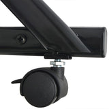 Magazine Rack 40x32x131 cm Black A4 30098