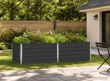 Raised Garden Bed Anthracite 160 x 80 x 55 cm cold-rolled steel 8006400