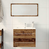 Bathroom Sink Cabinet Old Wood 60x38.5x48 cm Engineered Wood 862026