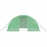 Greenhouse with Steel Frame Green 8 m 4x2x2 m 364081