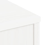 Side Cabinets 5 pcs "ODDA" White 40x24x79 cm Solid Wood Pine 3365361