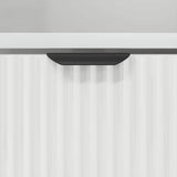 Bathroom Cabinet with Drawer with Door White 31.5 x 33 x 190 cm 883404